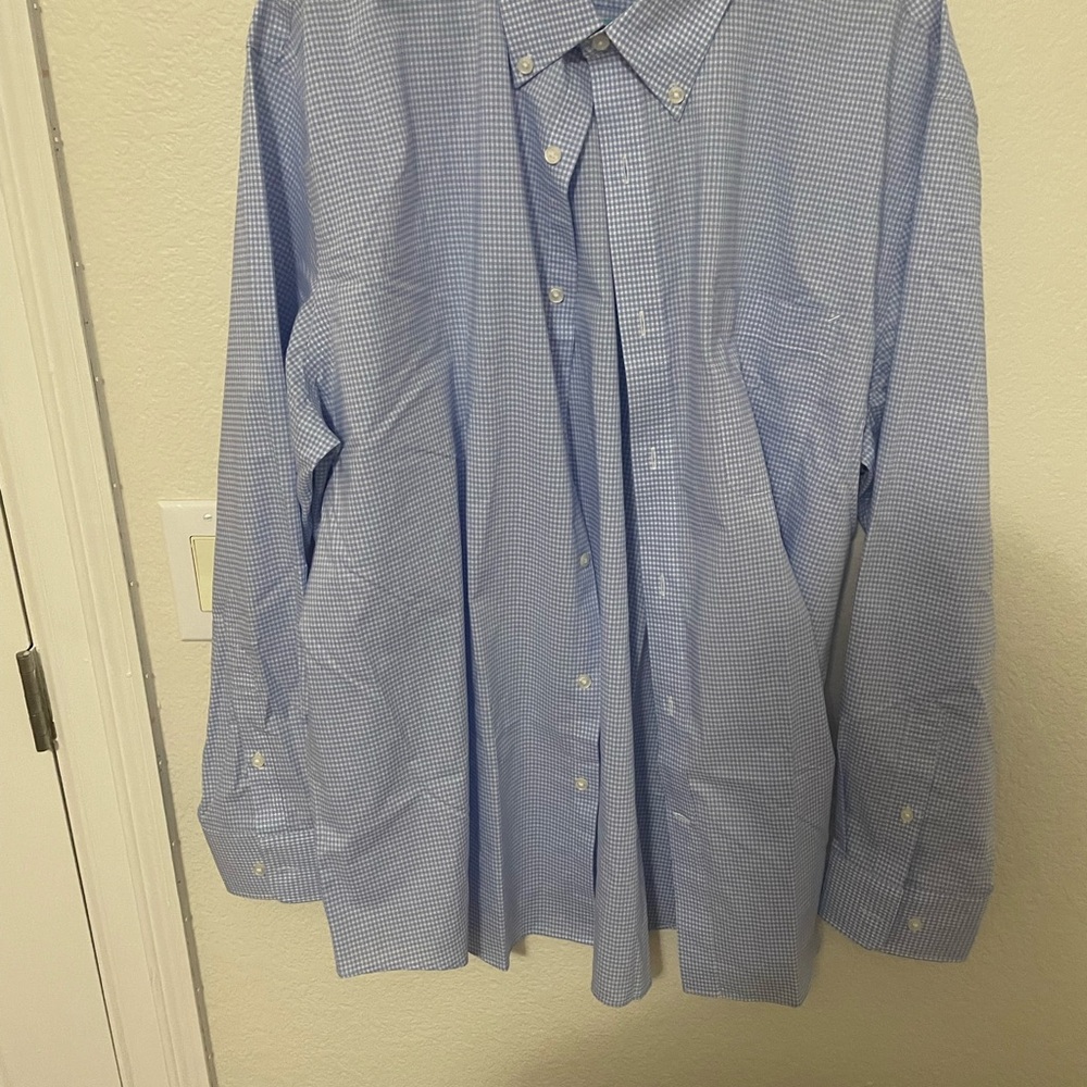 Tommy Hifiger blue and white polo